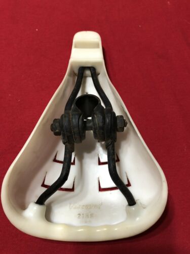 80’s Used Dyno Compe Or Detour White Viscount 2188 Seat OLD SCHOOL BMX - Fresh Stock Dated December 2025