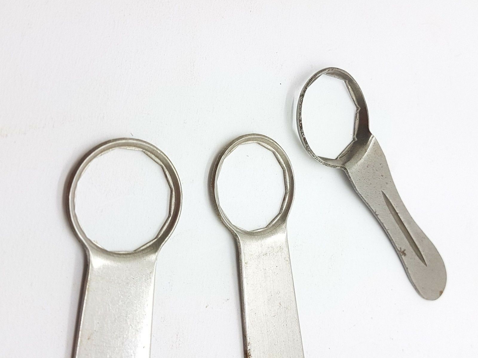 Three Watch Openers Silver in Color Random Assortment Watch Repair Tools - 16P - Fresh Stock Dated December 2025