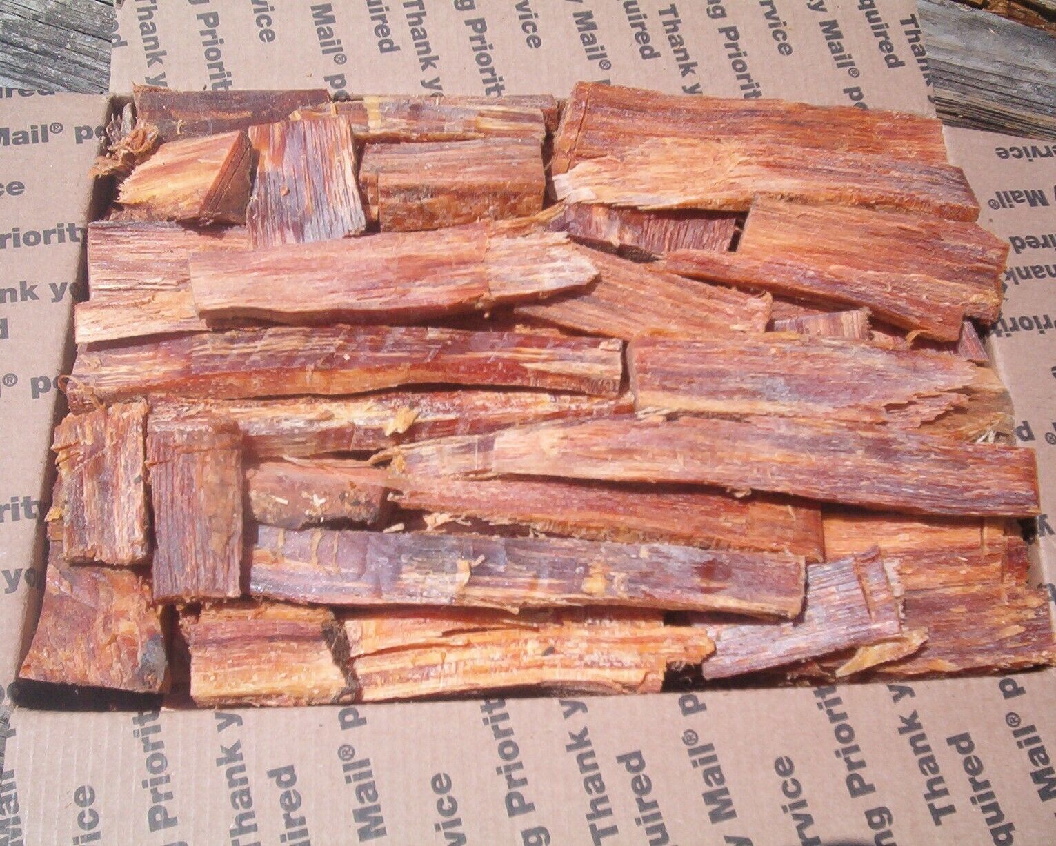FAT LIGHTER KINDLING FIRE STARTERS FATWOOD RICH FIRE TINDER WOOD 7 lb.+ Mail Wt. - Fresh Stock Dated December 2025