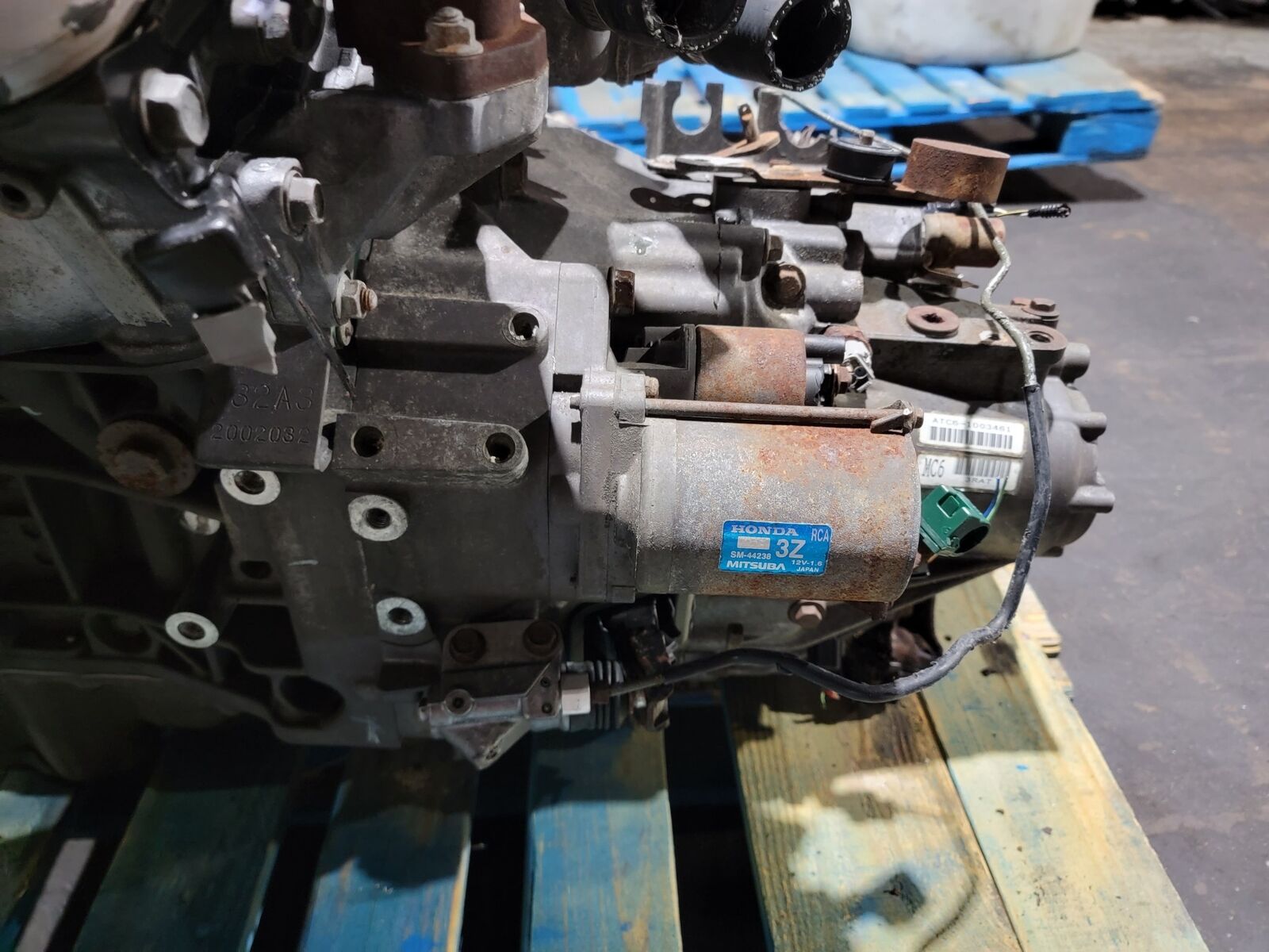 04-06 Acura TL 3.2L V6 Manual Transmission J32A3 2002032A ATC6 1003461 - Fresh Stock Dated December 2025