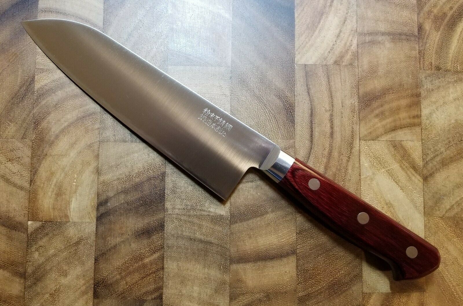 Takamura Migaki 170mm Japanese Santoku Knife - R2 Powdered Steel - Fresh Stock Dated January 2026