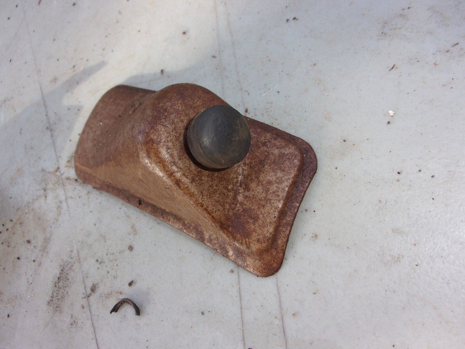 62 64 65 FALCON STATION WAGON REAR SEAT LEFT SIDE RUBBER STOP BUMPER OEM - Fresh Stock Dated December 2025