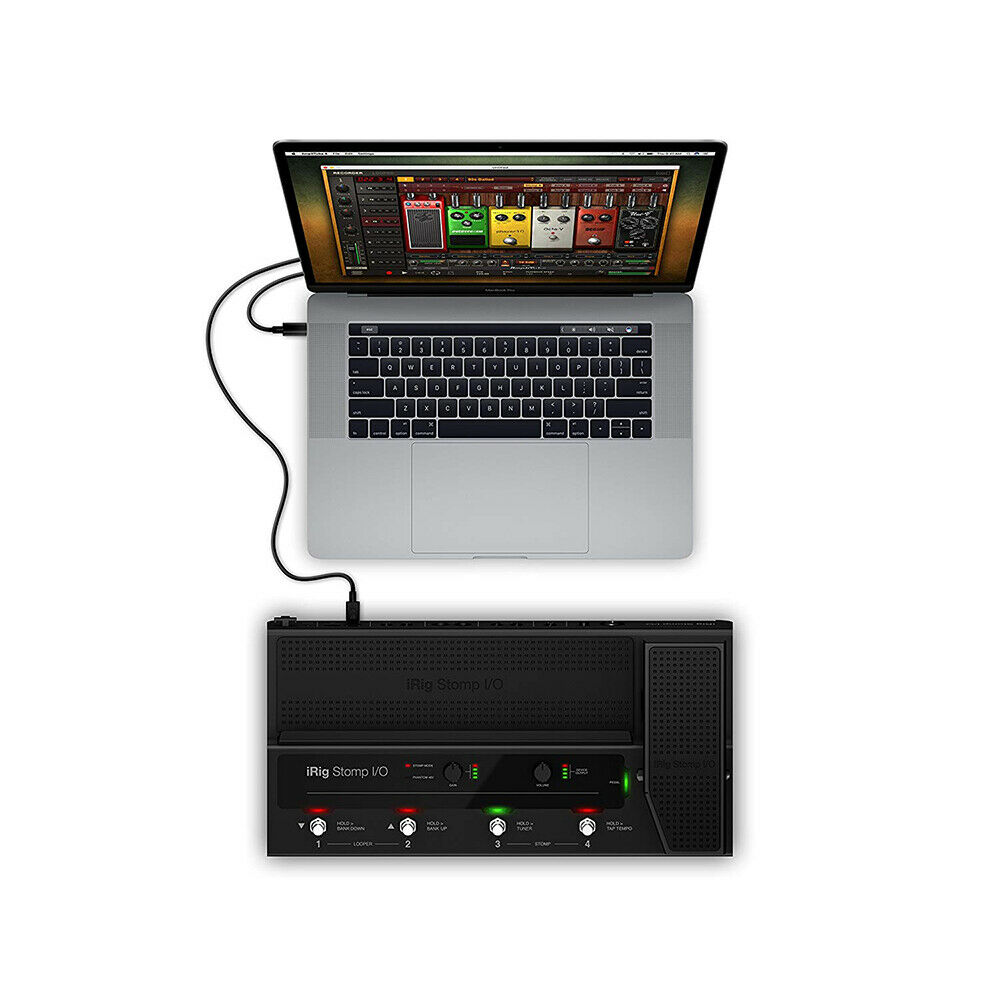 IK Multimedia iRig Stomp I/O Usb Pedalboard Controller - Fresh Stock Dated December 2025
