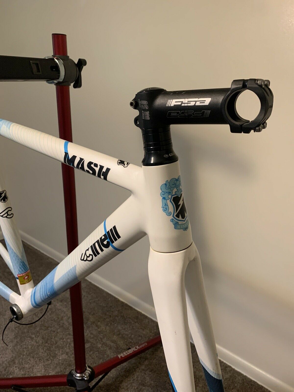 Cinelli Mash Parallax 52cm Track Bike Frame Fixie Fixed - Fresh Stock Dated December 2025