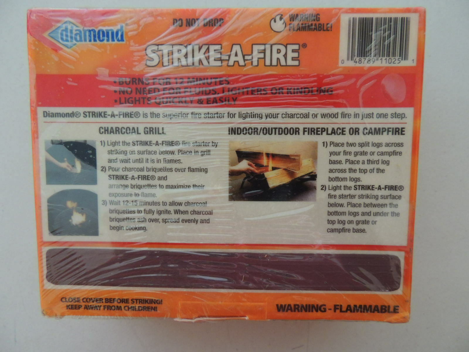 Diamond Strike-A-Fire 2 BOXES 96 Total Starters LOT OF 2 BOXES - Fresh Stock Dated December 2025