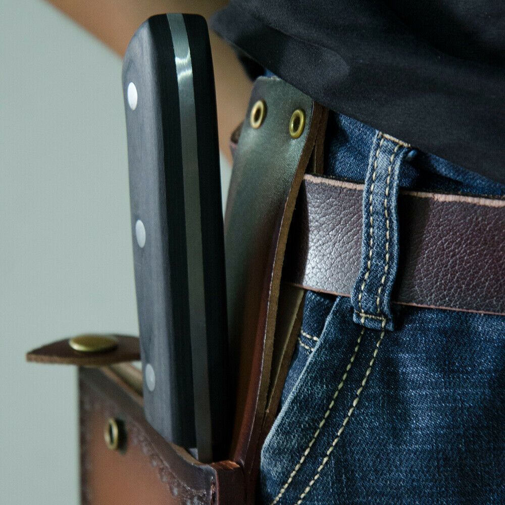 Handmade Forged cleaver butcher knife Full Tang large chef knife with Sheaths - Fresh Stock Dated January 2026