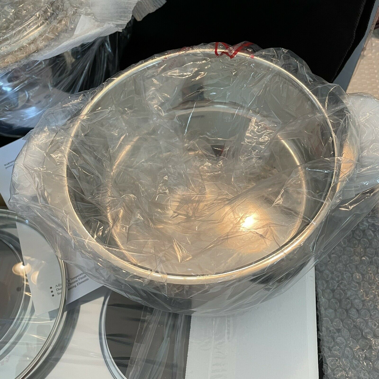 HSN 10 PIECE COMMAND PERFORMANCE TRIPLE BURNER BUFFET SET MK367 - Fresh Stock Dated February 2026