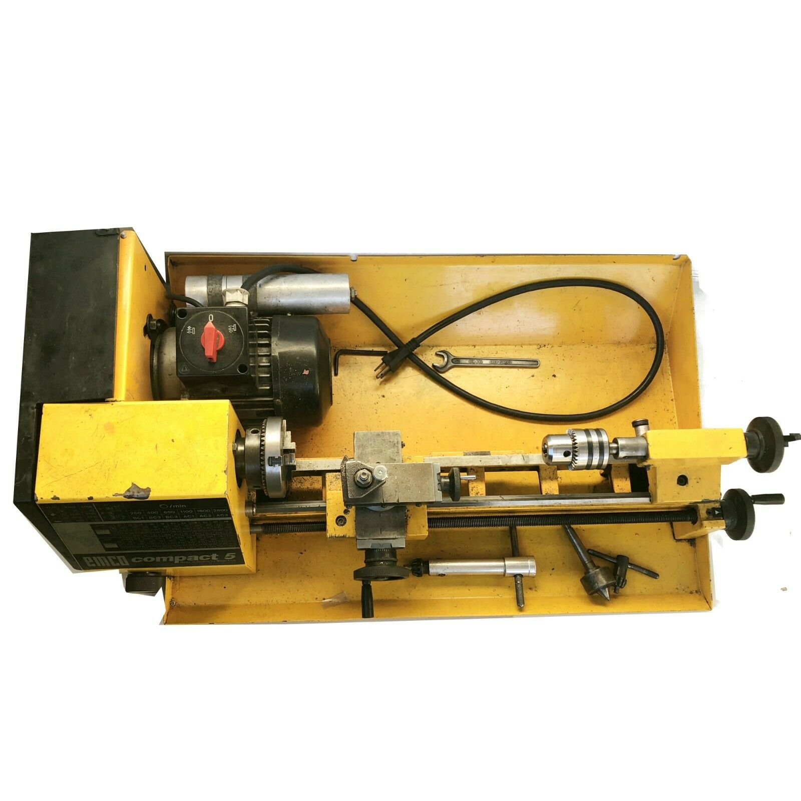 EMCO COMPACT 5 LATHE USED WORKING CONDITION - Fresh Stock Dated December 2025