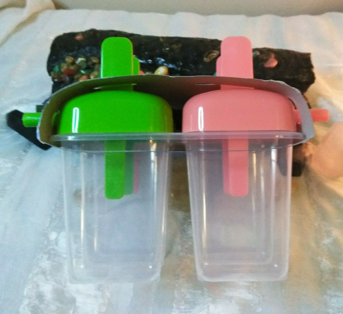 Ice Pop Molds Set of Six Great for Ice Smoothie Coffee Pops Make Healthy Snacks - Fresh Stock Dated February 2026