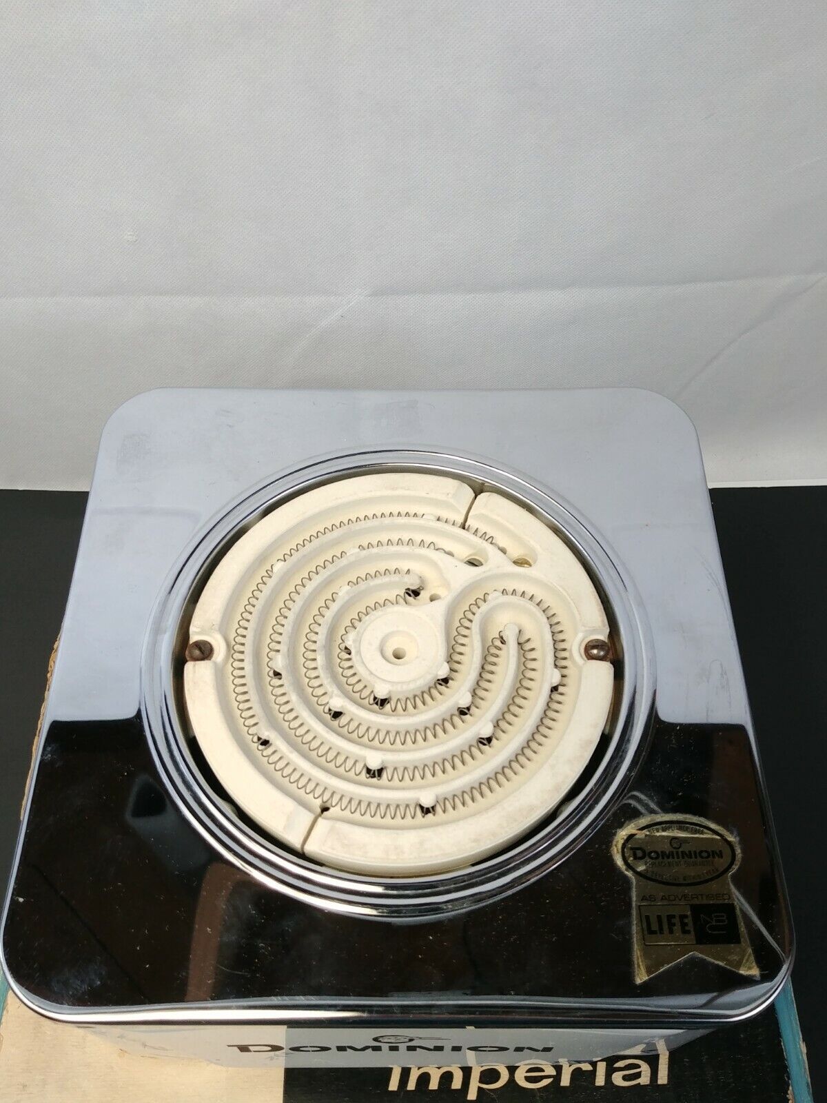 Dominion Imperial Table Stove Model 1417 w/ Box Working - Fresh Stock Dated February 2026