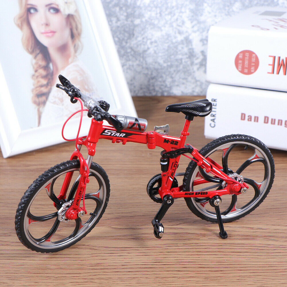Alloy Bike Model 1:10 Mini Simulation Bicycle Toy for Collection Decoration - Fresh Stock Dated January 2026