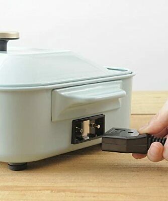 Bruno Compact Hot Plate BOE021-BGY (Blue Gray) 5 plates set Japan Domestic New - Fresh Stock Dated February 2026