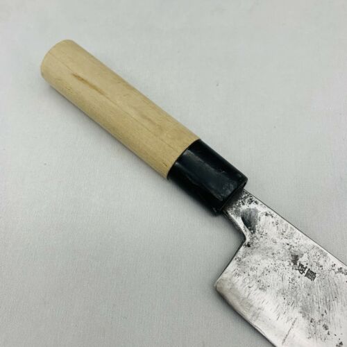 <Used> Japanese Chef's Kitchen Knife 重政 Nakiri  150/300 From Japan SS751 - Fresh Stock Dated January 2026