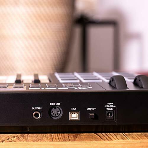 Alesis VI25 | 25-Key USB MIDI Keyboard Controller with 16 Pads 16 Assignable ... - Fresh Stock Dated December 2025