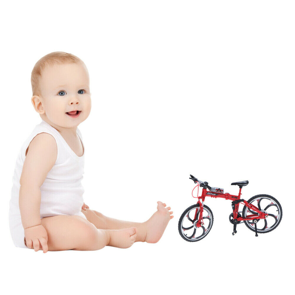 Alloy Bike Model 1:10 Mini Simulation Bicycle Toy for Collection Decoration - Fresh Stock Dated January 2026