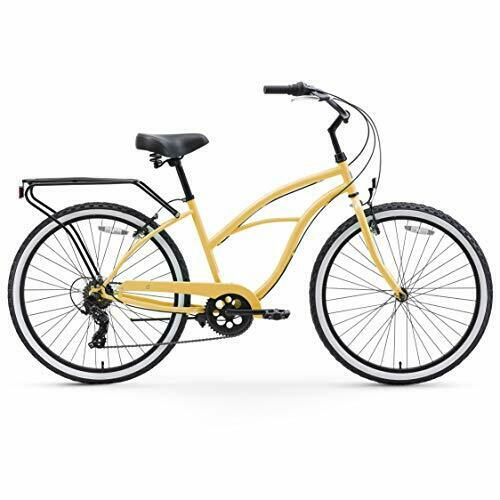 sixthreezero Around The Block Women's 7-Speed Cruiser Bicycle, 26