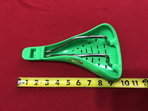 NOS GREEN BIKEWAY AERO VELO SEAT OLD SCHOOL BMX Gt Dyno Style - Fresh Stock Dated December 2025