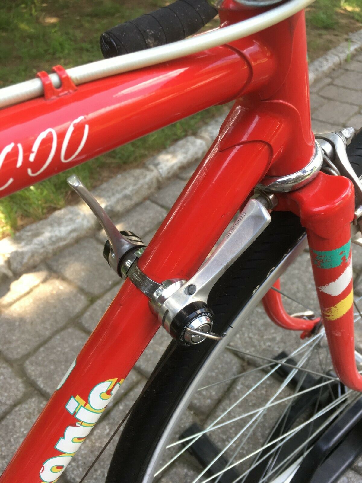 Panasonic DX 1000 vintage mens Japan racing bike mans red road touring bicycle - Fresh Stock Dated December 2025