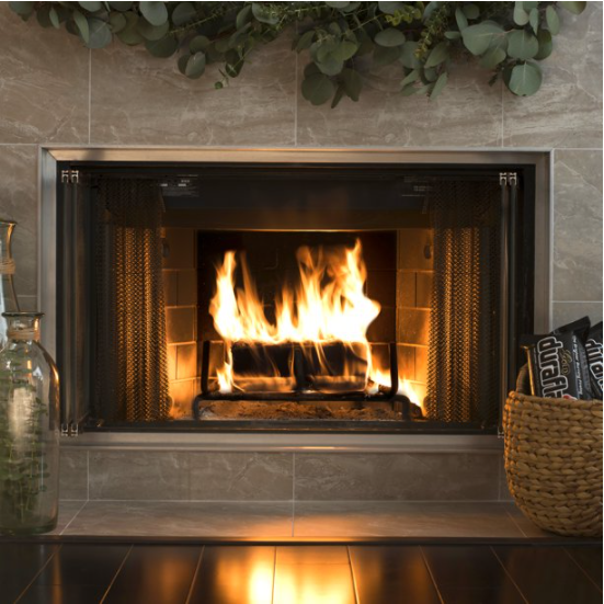 Duraflame Fire Logs 6 Pack - 4.5lb Bright Burning 3 Hour Burn Time Fast Lighting - Fresh Stock Dated January 2026