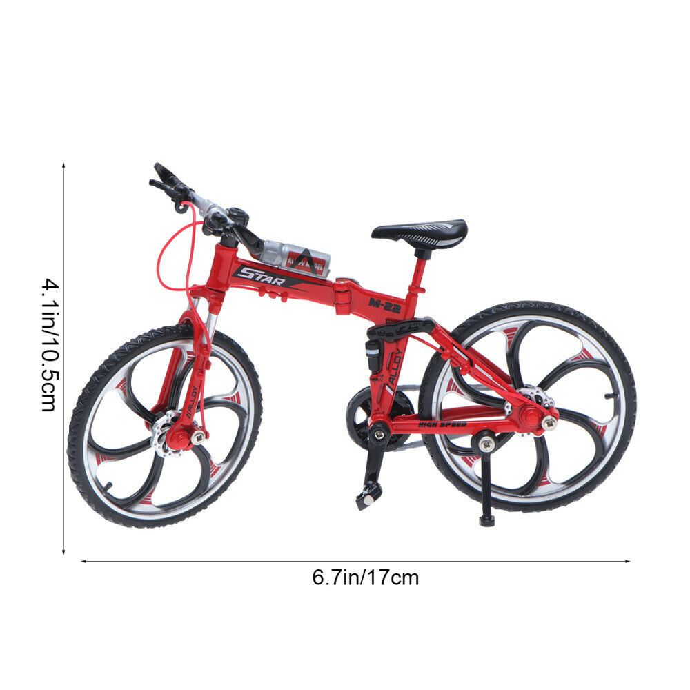 Alloy Bike Model 1:10 Mini Simulation Bicycle Toy for Collection Decoration - Fresh Stock Dated January 2026