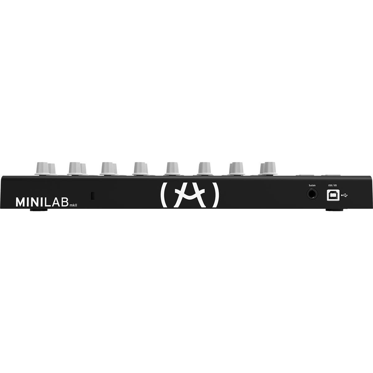 Arturia Arturia Minilab MkII Inverted Keyboard Controller, Black #230504 - Fresh Stock Dated December 2025