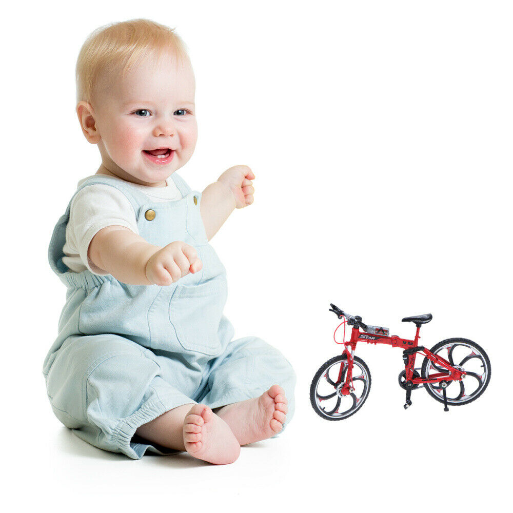 Alloy Bike Model 1:10 Mini Simulation Bicycle Toy for Collection Decoration - Fresh Stock Dated January 2026
