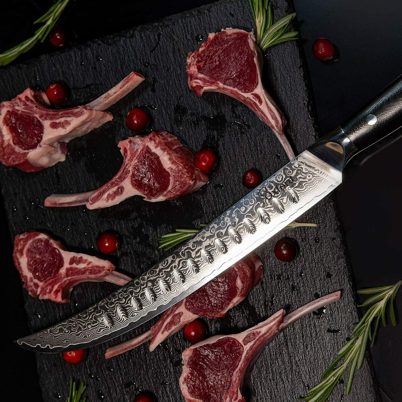 Curved Slicer (Butcher) Knife 10