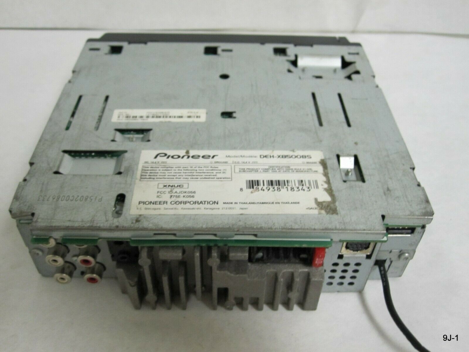 Pioneer DEH-X4700BT In-Dash CD MP3 USB Car Stereo Receiver Bluetooth Pandora - Fresh Stock Dated December 2025