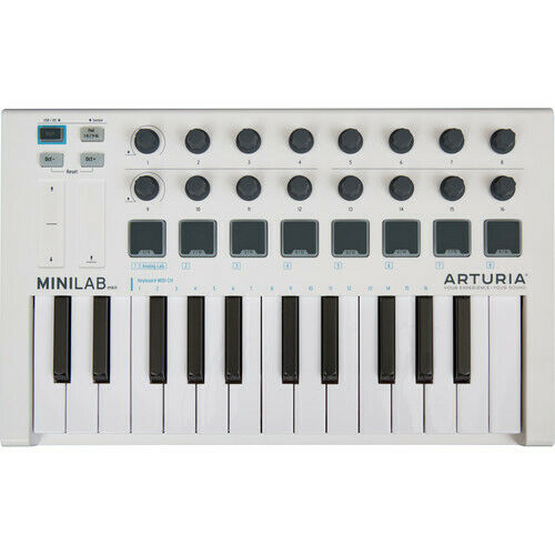 Arturia MiniLab Mk II USB-MIDI Controller w/ Studio Monitor Headphones - Fresh Stock Dated December 2025
