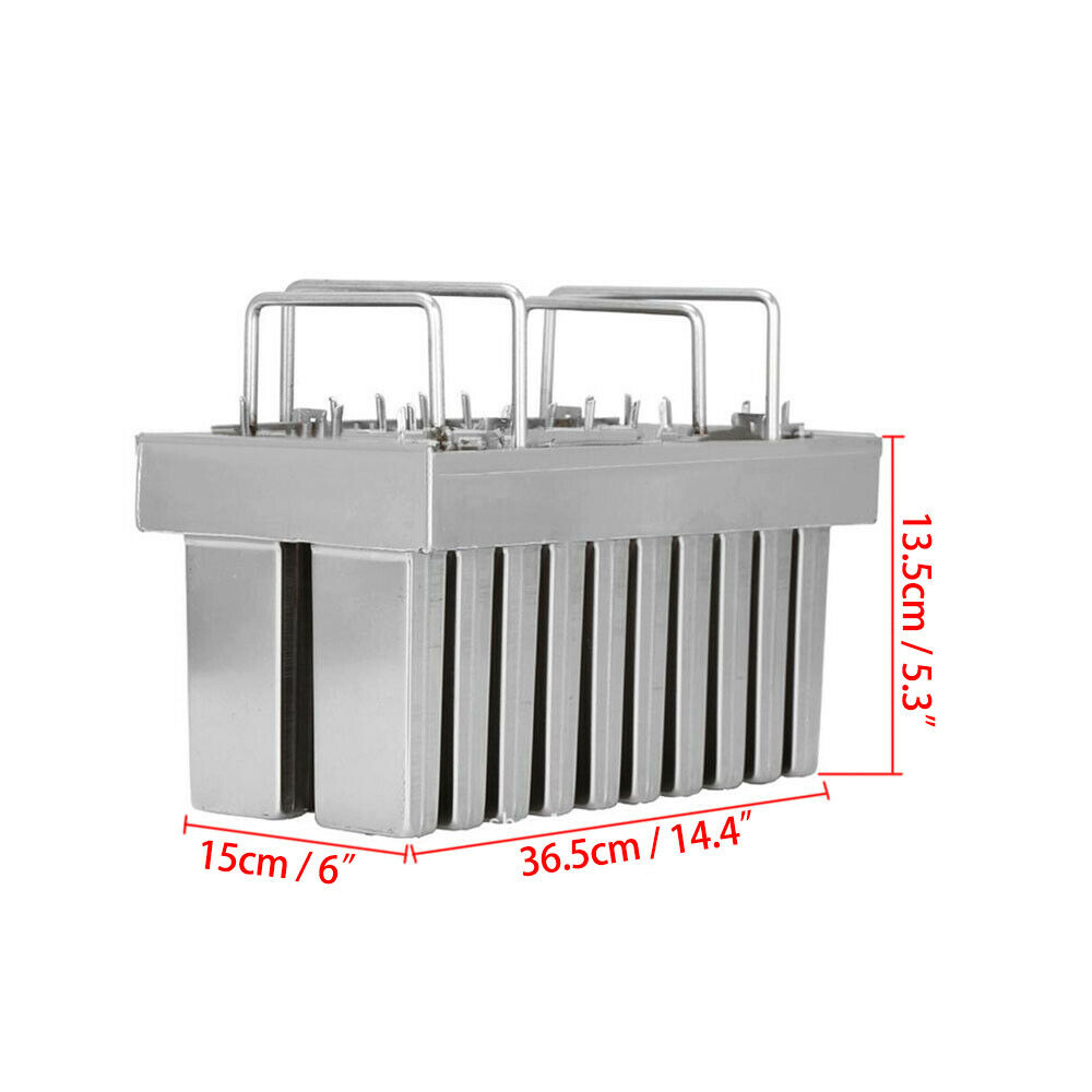 20PCS Ice Cream Sticks Mold Stainless Steel Ice Lolly Molds Popsicle Making Tool - Fresh Stock Dated February 2026