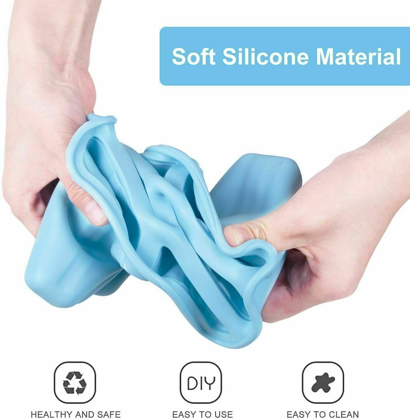 Moldes para 6 Paletas Heladas de Silicona Flexible y Reutilizable - Fresh Stock Dated January 2026