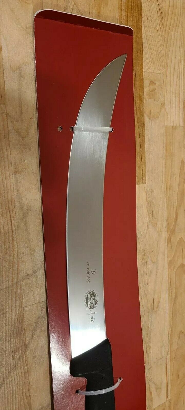 Victorinox Cutlery 12 Inch Curved Cimeter Knife , 5.7303.31 , Fibrox Handle READ - Fresh Stock Dated February 2026