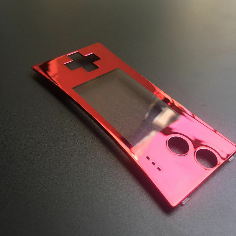 BRAND NEW Faceplate for Original Nintendo Game Boy Micro GBM Red CUSTOM - Fresh Stock Dated February 2026