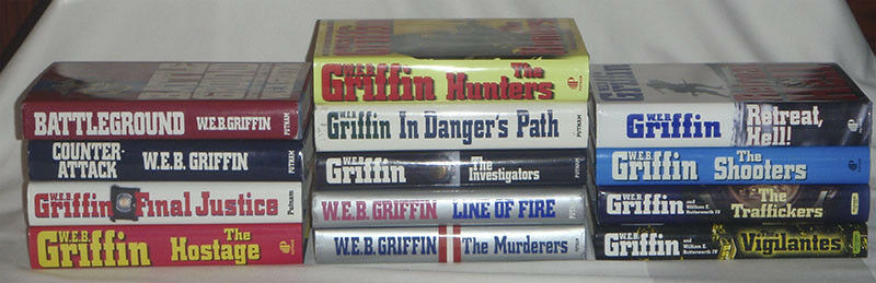 pick one - W.E.B. Griffin - CORPS SAGA - hardcover books - HC DJ firewood - Fresh Stock Dated January 2026