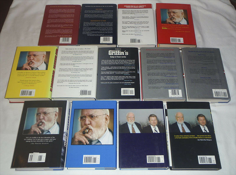 pick one - W.E.B. Griffin - CORPS SAGA - hardcover books - HC DJ firewood - Fresh Stock Dated January 2026