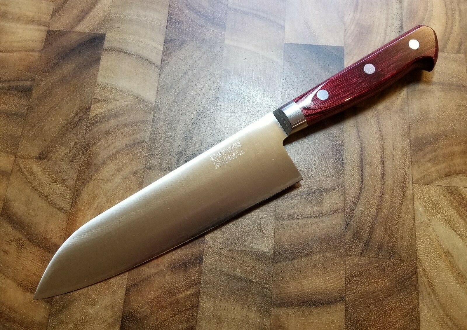 Takamura Migaki 170mm Japanese Santoku Knife - R2 Powdered Steel - Fresh Stock Dated January 2026