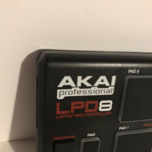 AKAI Professional LPD8 Laptop Pad Controller With USB Cable Tested Works - Fresh Stock Dated December 2025