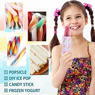 Set of 8 Popsicle Holder Bags - Neoprene Insulator Ice Pop Sleeve Set Popsicl... - Fresh Stock Dated February 2026