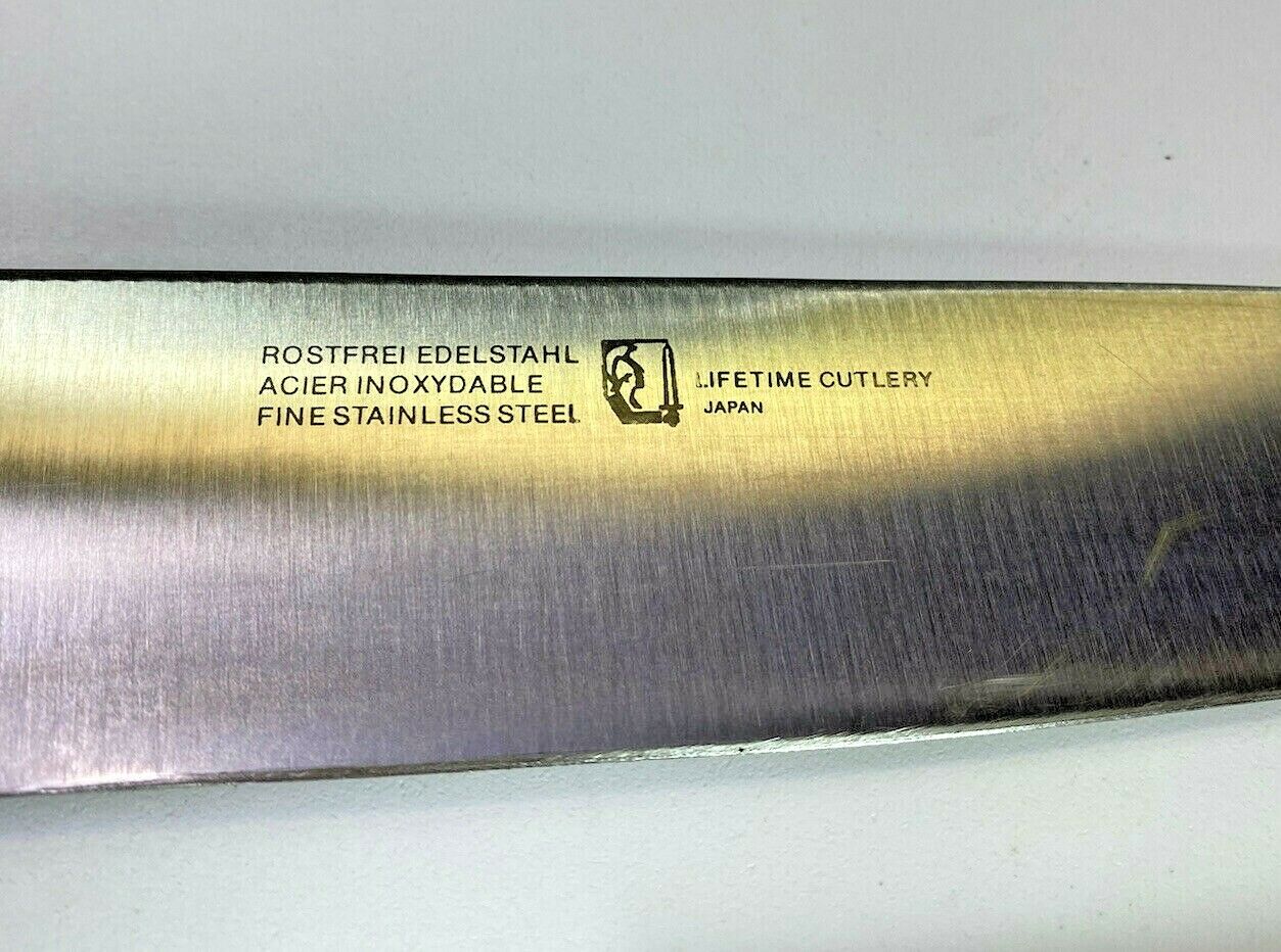 4 Knives 1 Fork LC Germain Fine Stainless Steel Lifetime Cutlery Japan Block - Fresh Stock Dated January 2026