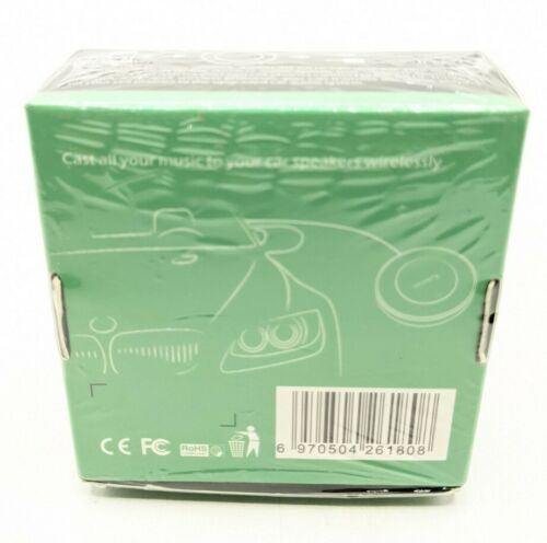 YunListen Audiocast BA10 Wireless Bluetooth 4.2 Car Audio Receiver Black - Fresh Stock Dated December 2025