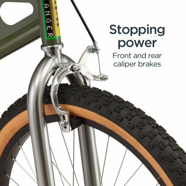 Netflix Stranger Things Lucas BMX Bike, 24-inch wheels, single speed, green - Fresh Stock Dated December 2025