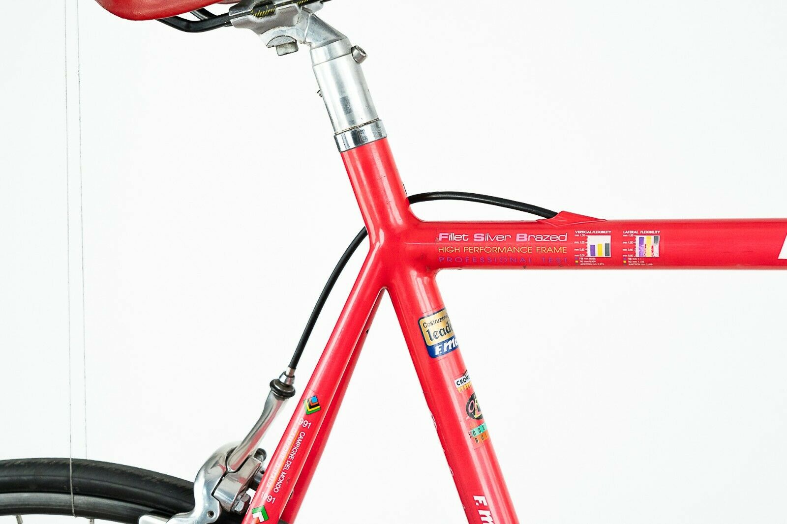 MOSER LEADER AX ORIA CAMPAGNOLO RECORD 8s SPEED STEEL ROAD BIKE VINTAGE OLD - Fresh Stock Dated January 2026