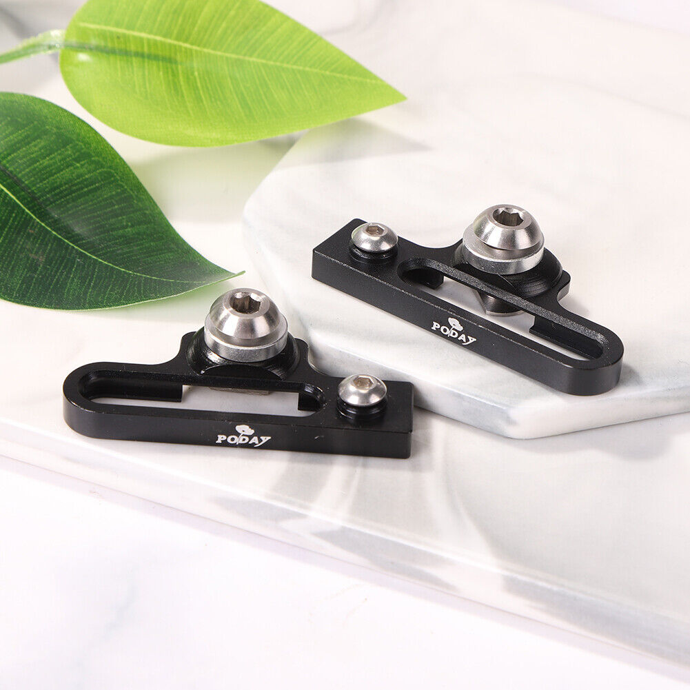 PODAY 1 Pair Folding Bike Road Bicycle C Type Caliper Brake Extend (Black) - Fresh Stock Dated December 2025