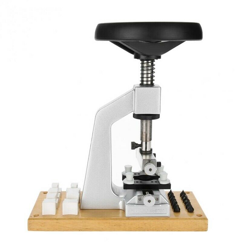 5700 Bench Watch Case Opener w/ Woodl Base Watchmaker Watch Repair Tool 2021 NEW - Fresh Stock Dated December 2025