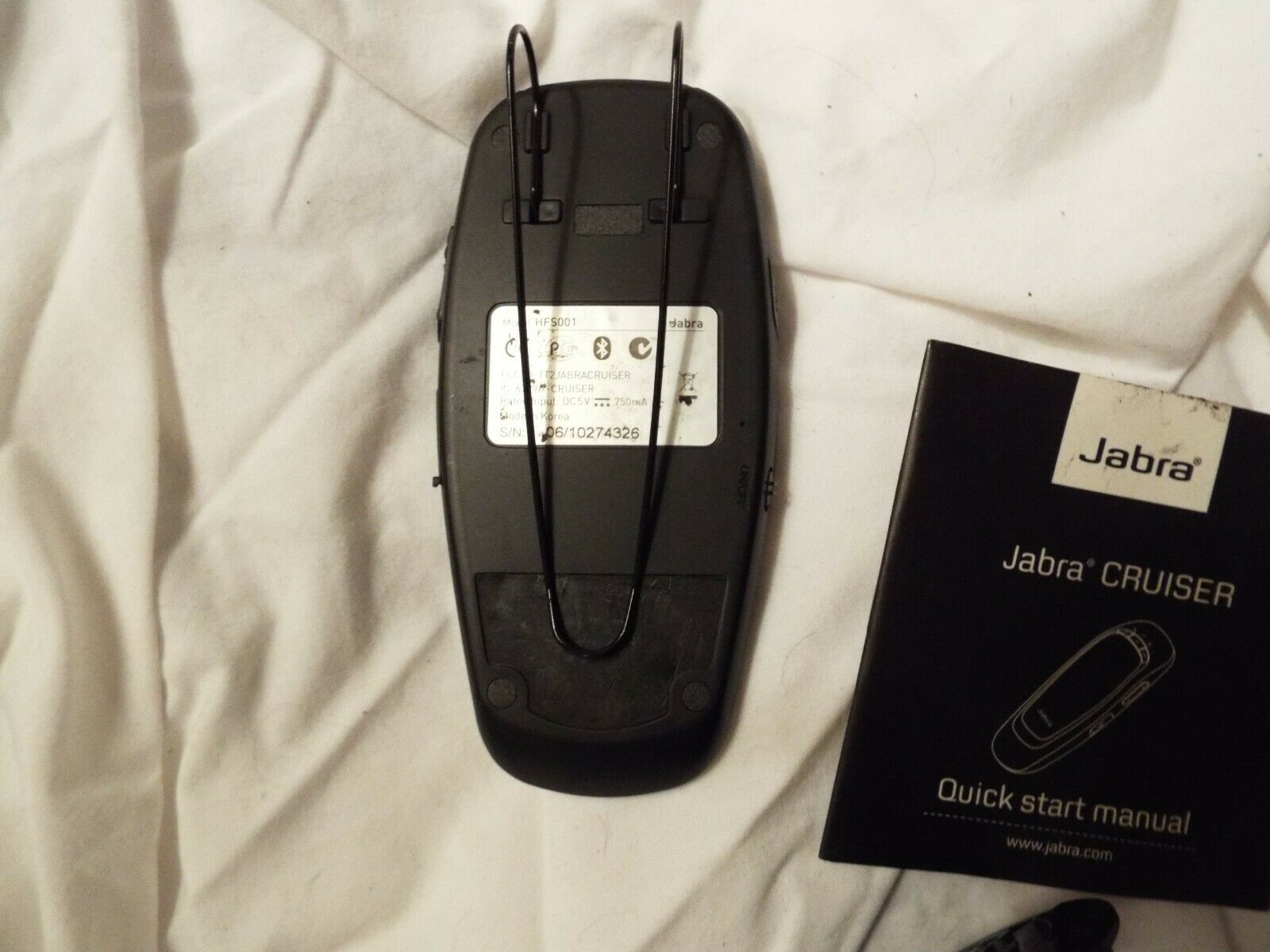 Jabra Cruiser speaker phone blue tooth - Fresh Stock Dated January 2026