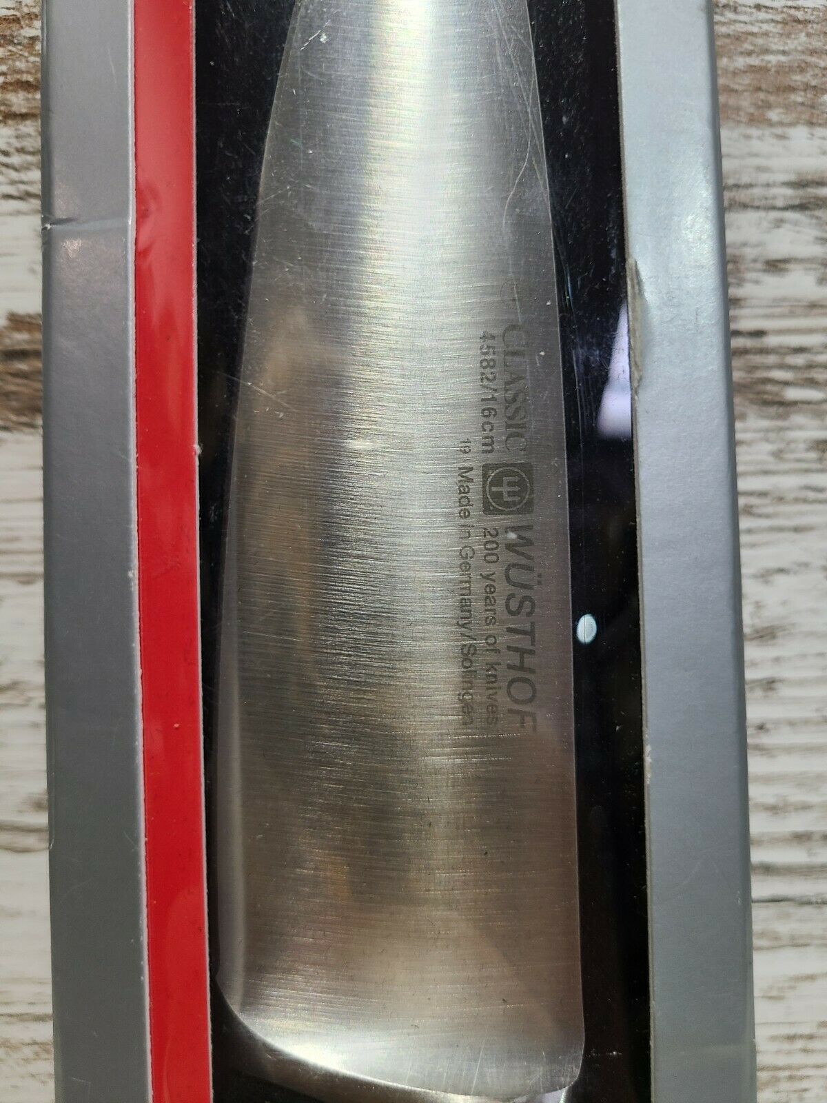 Wüsthof 6 Inch Classic Chef's Knife 4582/16cm - Fresh Stock Dated January 2026