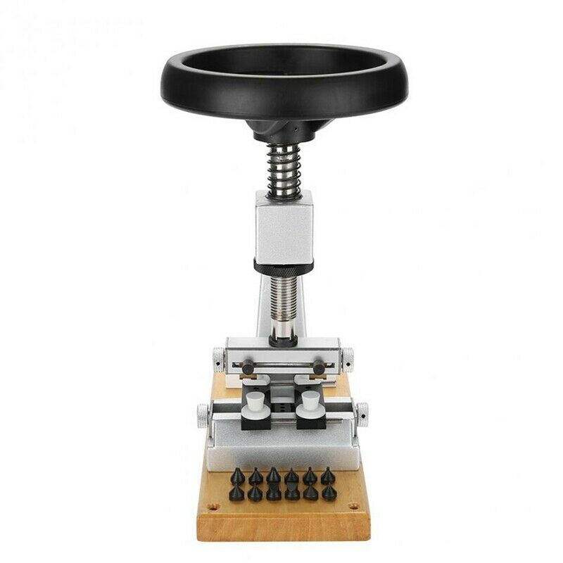 5700 Bench Watch Case Opener w/ Woodl Base Watchmaker Watch Repair Tool 2021 NEW - Fresh Stock Dated December 2025