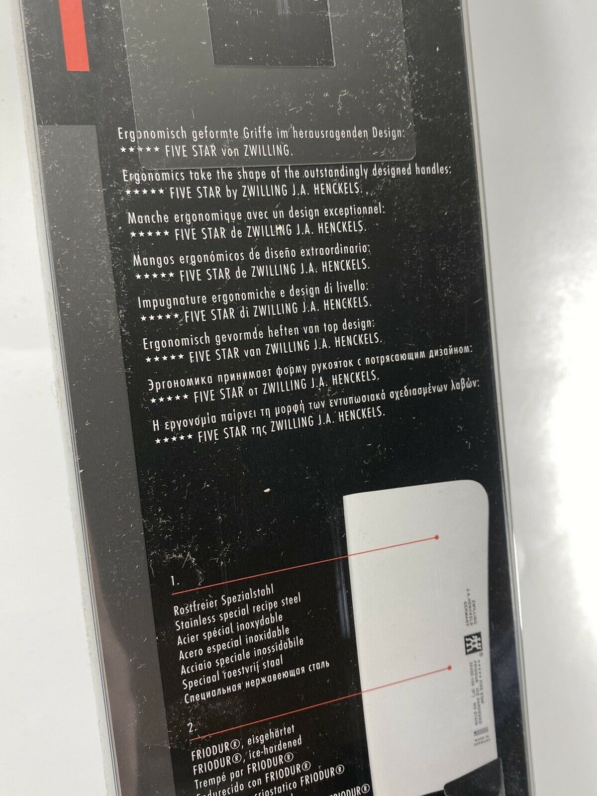 Zwilling J.A. Henckels Five Star 6 inch Chef Cleaver Chinese Vegetable Knife - Fresh Stock Dated January 2026