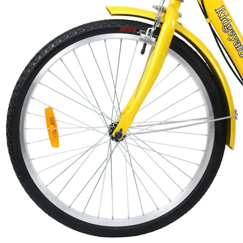 24 inch Adult Tricycle 7 Speed 3-Wheel Adult Bicycle Trike w/Basket for Shopping - Fresh Stock Dated December 2025