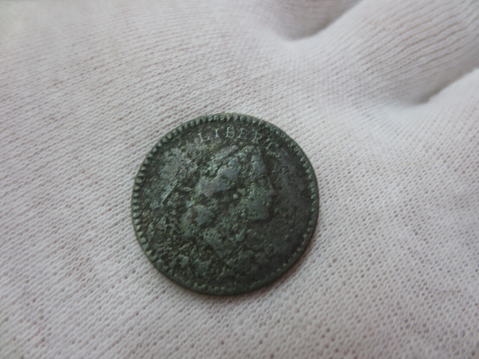 1794 Liberty Cap United States Half Cent (Low Grade / Corrosion)(Full LIBERTY) - Fresh Stock Dated December 2025